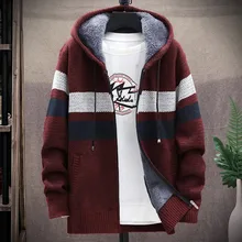 Men Fashion Plus Velvet Thermal Hooded Parka Sweater Cardigan Plus Size Drawcord Thick Windproof Warm Jacket Top Parka Coat
Men Fashion Plus Velvet Thermal Hooded Parka Sweater Cardigan Plus Size Drawcord Thick Windproof Warm Jacket Top Parka Coat