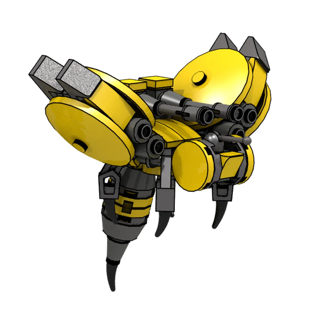110Pcs STEM MOC Task Force Mini Mecha Young Bee Model Small Particle Building Blocks Educational Toy Set - Yellow
110Pcs STEM MOC Task Force Mini Mecha Young Bee Model Small Particle Building Blocks Educational Toy Set - Yellow