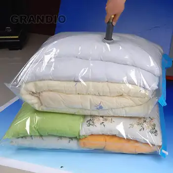 Vacuum Bag For Clothes Quilt Under Bed Storage Underbed Wardrobe Foldable Transparent PE PET Air Pump Compressed Storage Bags
Vacuum Bag For Clothes Quilt Under Bed Storage Underbed Wardrobe Foldable Transparent PE PET Air Pump Compressed Storage Bags