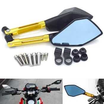 Rearview mirror motorcycle general integral CNC aluminum alloy racing scooter battery car rearview mirror For Kawasaki ZR750
Rearview mirror motorcycle general integral CNC aluminum alloy racing scooter battery car rearview mirror For Kawasaki ZR750