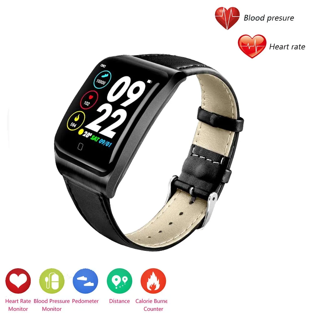 

E58H Smart Sports Watch Waterproof Pedometer Calorie Consumption Intelligent Blood Pressure Heart Rate Monitoring Men Bracelet