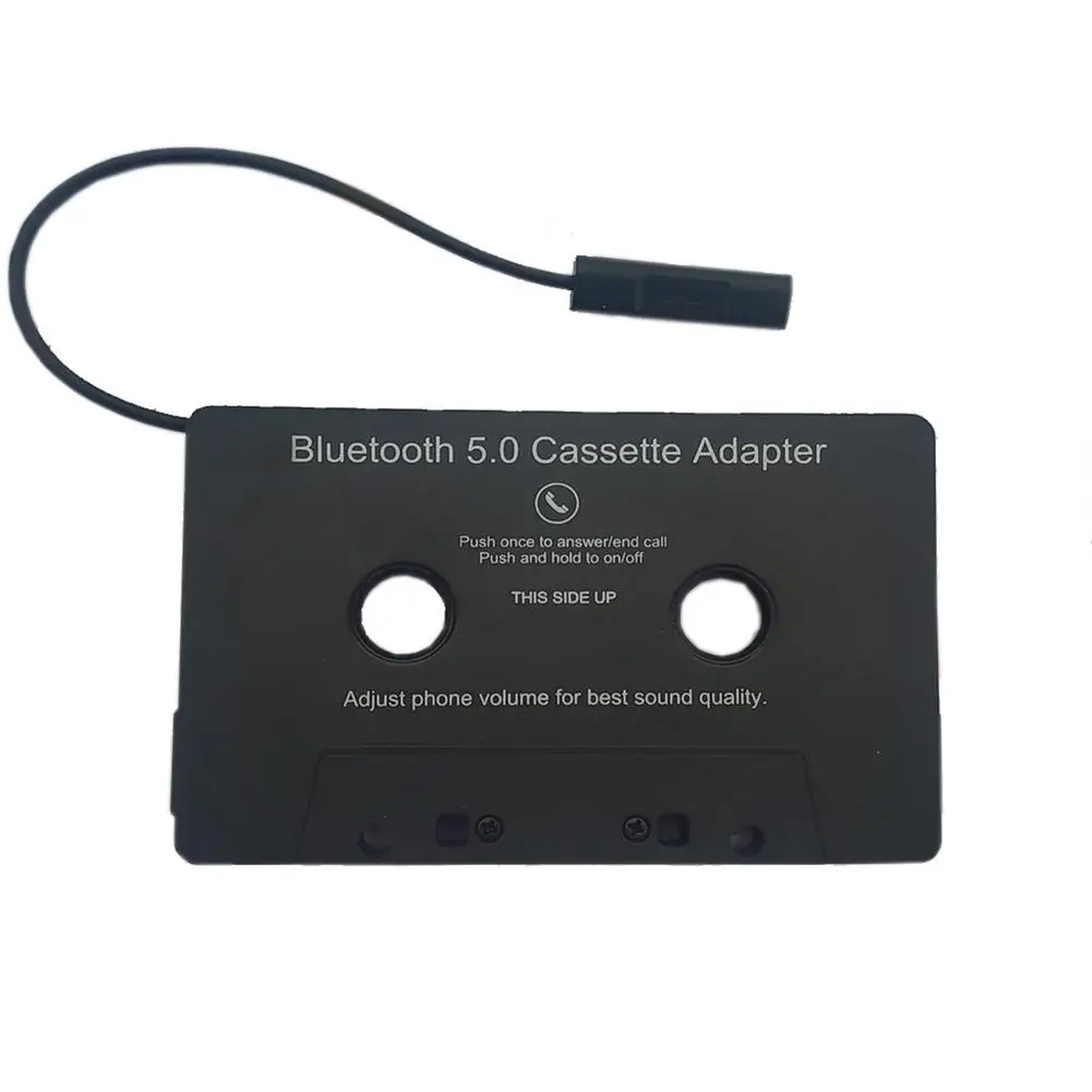 Автомобильный адаптер Aux Bluetooth 5 0 + для аудиокассеты EDR iPhone MP3 кабель Разъем CD