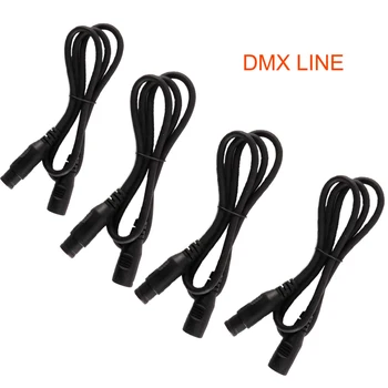 3-PIN New DMX signal line 4PCS 1Meter LED PAR stage lights dmx cable dj equipment
3-PIN New DMX signal line 4PCS 1Meter LED PAR stage lights dmx cable dj equipment