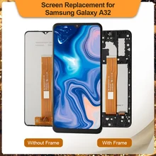 Écran tactile LCD de remplacement, 6.5 pouces, avec outils gratuits, pour Samsung Galaxy A32 5G A326B M12 M127 F12 F127=