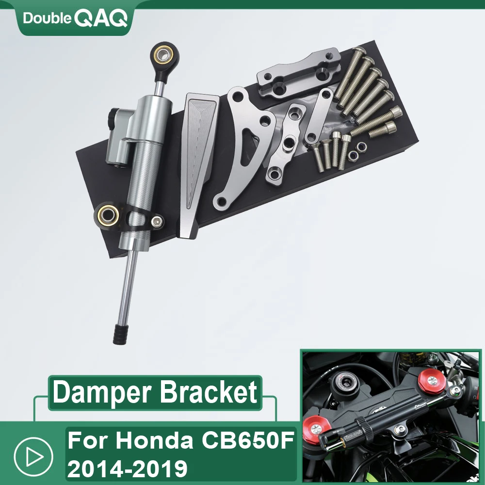MOTORCYCLE STEERING DAMPER BRACKETS STEERING WHEEL CONTROL BUTTONS CONTROL BUTTON SWITCH FOR HONDA CB650F 2014-2019
MOTORCYCLE STEERING DAMPER BRACKETS STEERING WHEEL CONTROL BUTTONS CONTROL BUTTON SWITCH FOR HONDA CB650F 2014-2019