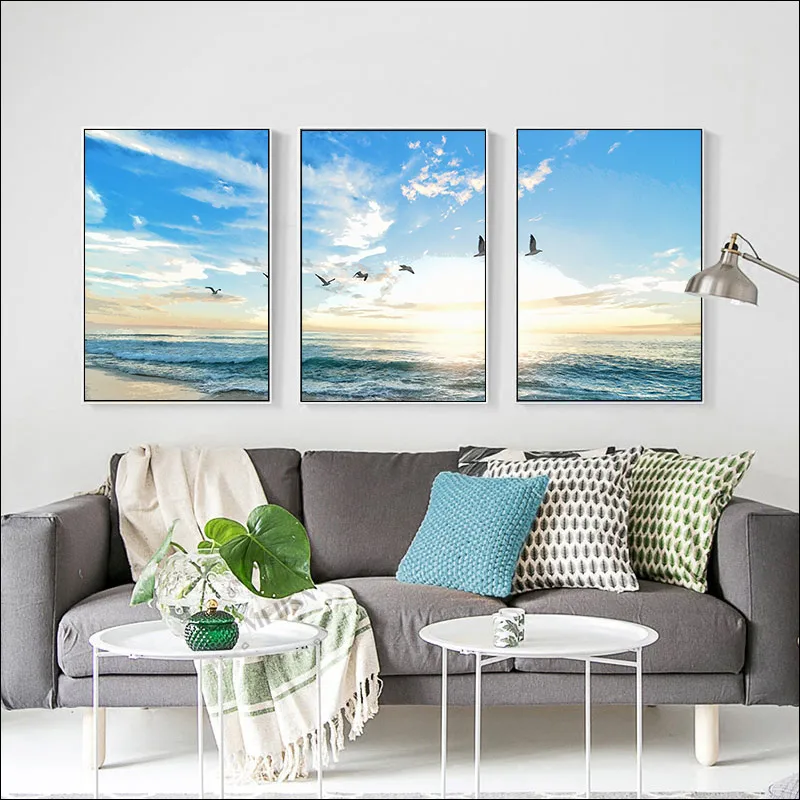 Blue sea view modern still life Botany posters canvas Home decoration rpainting Printing modern posters Landscape painting
Blue sea view modern still life Botany posters canvas Home decoration rpainting Printing modern posters Landscape painting
