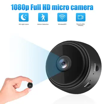 Mini Camera HD 1080P Wireless IP Camera With Magnetic Base Night Vision Function Wireless Security Camera ABCCAM App Control
Mini Camera HD 1080P Wireless IP Camera With Magnetic Base Night Vision Function Wireless Security Camera ABCCAM App Control