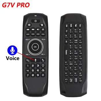 G7V Pro Wireless Voice Backlit Air Mouse Russian English Mini Keyboard Gyroscope for Android TV Box 2.4G Remote Control G7V
G7V Pro Wireless Voice Backlit Air Mouse Russian English Mini Keyboard Gyroscope for Android TV Box 2.4G Remote Control G7V