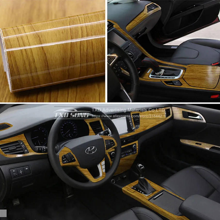 High Glossy Wood Grain Textured Vinyl Sticker DIY Film Wrap Automobiles Waterproof Vinyl Self Adhesive PVC Carbon Car Decoration
High Glossy Wood Grain Textured Vinyl Sticker DIY Film Wrap Automobiles Waterproof Vinyl Self Adhesive PVC Carbon Car Decoration