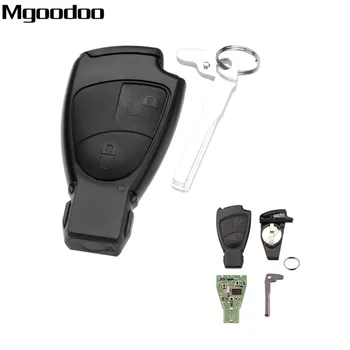 Mgoodoo 2 Button 433.9MHz Complete Remote Control Key 7941 Chip For Mercedes Ben B C E S Class CLS CLK ML SLK Board With Blade
Mgoodoo 2 Button 433.9MHz Complete Remote Control Key 7941 Chip For Mercedes Ben B C E S Class CLS CLK ML SLK Board With Blade