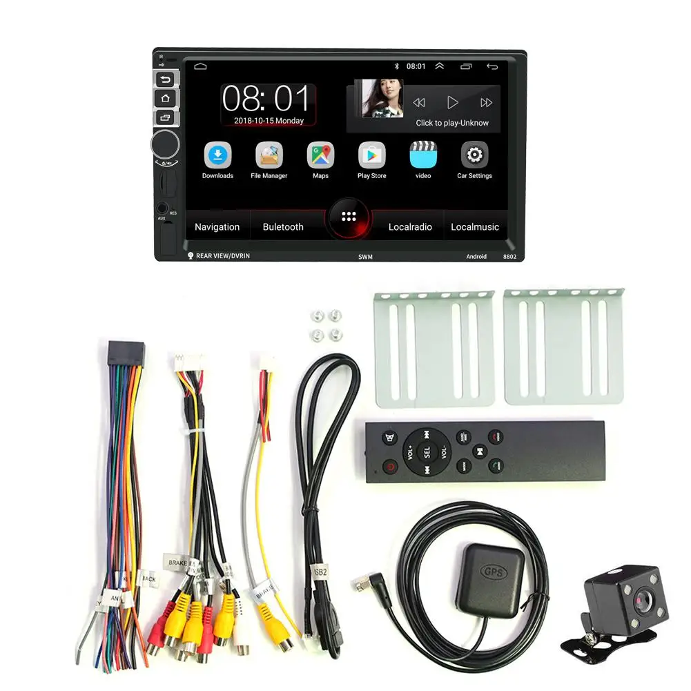 MP5 Player Android 7.1 7 Inch Quad Core 16G Memory Touch Screen HD 1080P Car Radio Stereo Bluetooth MP5 Player 2 DIN Universal
MP5 Player Android 7.1 7 Inch Quad Core 16G Memory Touch Screen HD 1080P Car Radio Stereo Bluetooth MP5 Player 2 DIN Universal