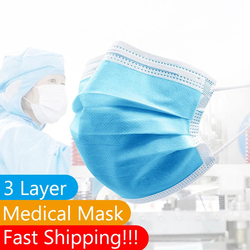 200pcs Fast delivery Face Masks Ear Loops Disposable Non-Woven Daily Care Masks Dust protection Safety Mask
200pcs Fast delivery Face Masks Ear Loops Disposable Non-Woven Daily Care Masks Dust protection Safety Mask