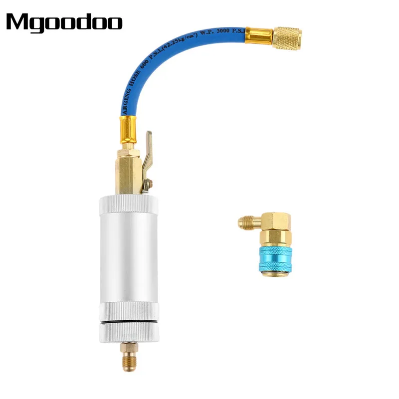 1/4 "SAE 2OZ масляный инжектор R134A R12 R22 Автомобильная масляная охлаждающая жидкость