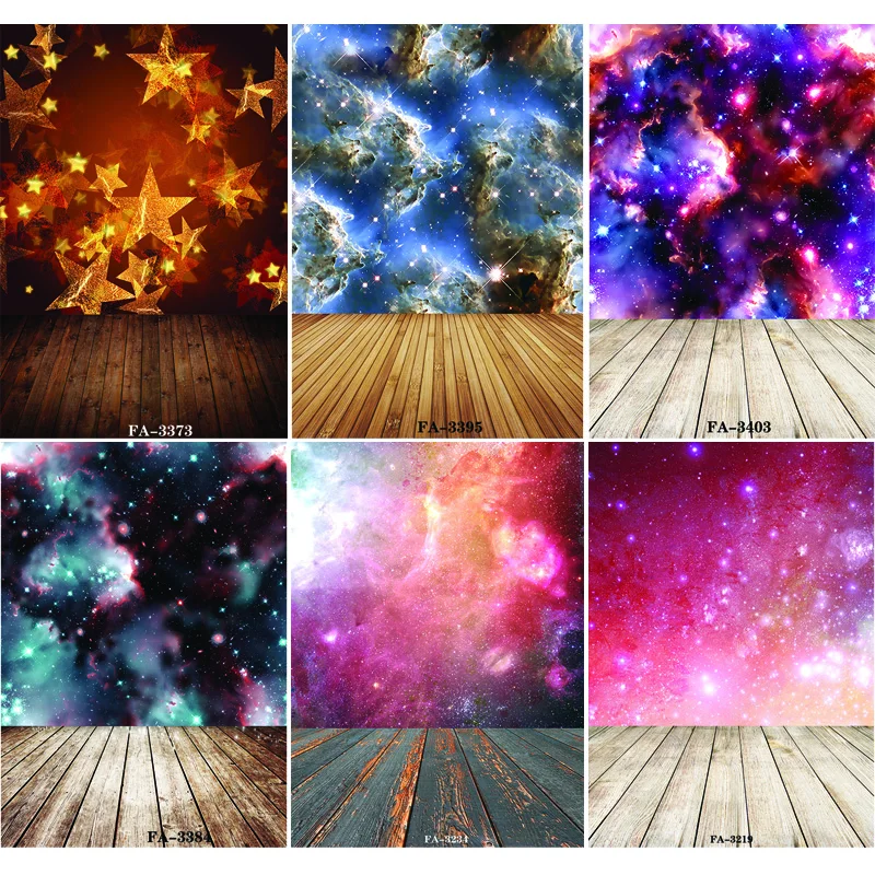 Vinyl Custom Photography Backdrops Prop Space Starry Sky and floor Theme Photography Background FA20419-10
Vinyl Custom Photography Backdrops Prop Space Starry Sky and floor Theme Photography Background FA20419-10