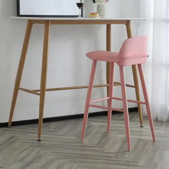 Nordic designer book bar chair simple creative bar chair modern back bar stool high stool
Nordic designer book bar chair simple creative bar chair modern back bar stool high stool