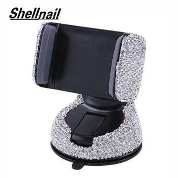 SHELLNAIL Universal Car Phone Holder Auto Air Vent Mount Crystal Diamond GPS Stand Support for iPhone X Bracket Car Accessories 
SHELLNAIL Universal Car Phone Holder Auto Air Vent Mount Crystal Diamond GPS Stand Support for iPhone X Bracket Car Accessories