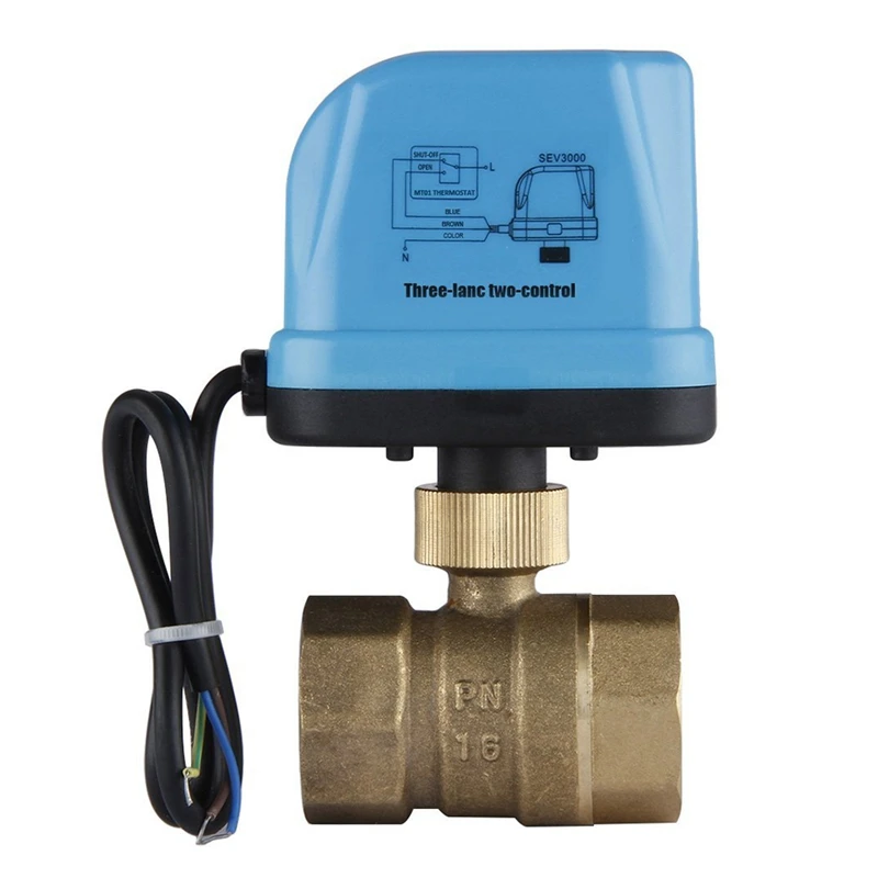 1pcs 2-Way Zone Valve Two-way Valve Motor Ball Valve Electric Valve Ball Valve 220V DN25 (G1.0inch) Reversing Valve with LED Lig
1pcs 2-Way Zone Valve Two-way Valve Motor Ball Valve Electric Valve Ball Valve 220V DN25 (G1.0inch) Reversing Valve with LED Lig