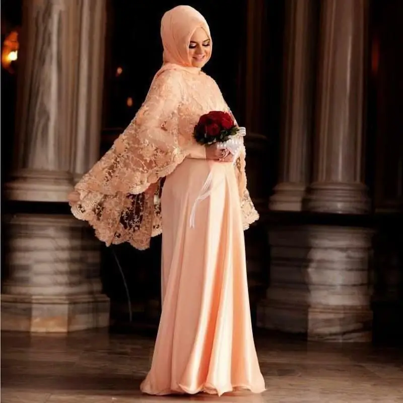 New Arrival Cheap A Line Evening Dresses with Wraps Lace Applique Long Sleeves Floor Length Prom Dress Formal Evening Gowns
New Arrival Cheap A Line Evening Dresses with Wraps Lace Applique Long Sleeves Floor Length Prom Dress Formal Evening Gowns