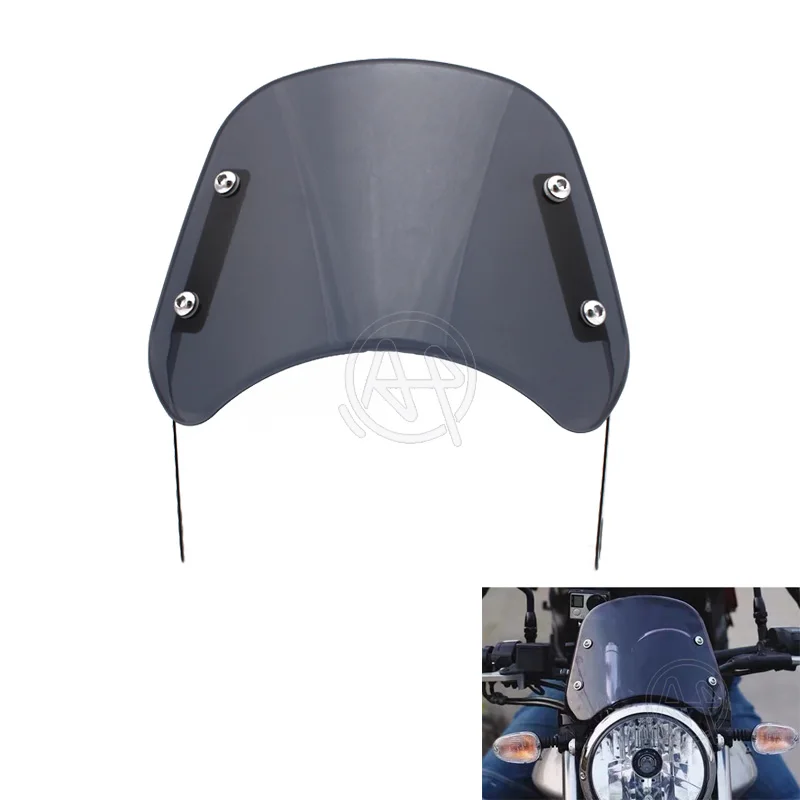 Smoke LENS Motorcycle Windshield Wind Deflector Windscreen Headlight Protector Universal for Harley Honda Yamaha Kawasaki Suzuki 
Smoke LENS Motorcycle Windshield Wind Deflector Windscreen Headlight Protector Universal for Harley Honda Yamaha Kawasaki Suzuki