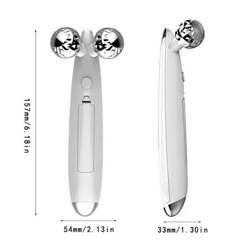 Microcurrent Facial Massager Roller Anti Aging Wrinkle Lifting Beauty Instrument K1KB
Microcurrent Facial Massager Roller Anti Aging Wrinkle Lifting Beauty Instrument K1KB