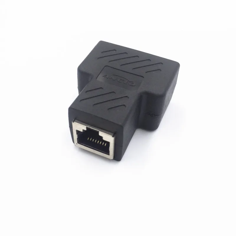 RJ45 network cable connector network tee network cable extension 1 / 2 Adapter tap
RJ45 network cable connector network tee network cable extension 1 / 2 Adapter tap