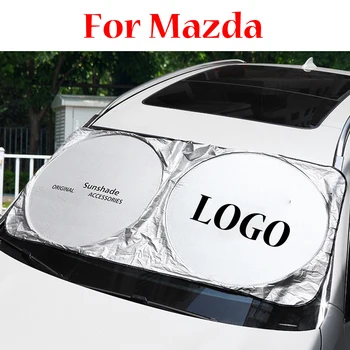 For Mazda 2 3 5 6 Bongo CX-3 CX-5 CX-7 CX-9 MX-5 121 323 626 RX-7 UV Protect Car Windshield Cover Sunshade Visiere Protection
For Mazda 2 3 5 6 Bongo CX-3 CX-5 CX-7 CX-9 MX-5 121 323 626 RX-7 UV Protect Car Windshield Cover Sunshade Visiere Protection