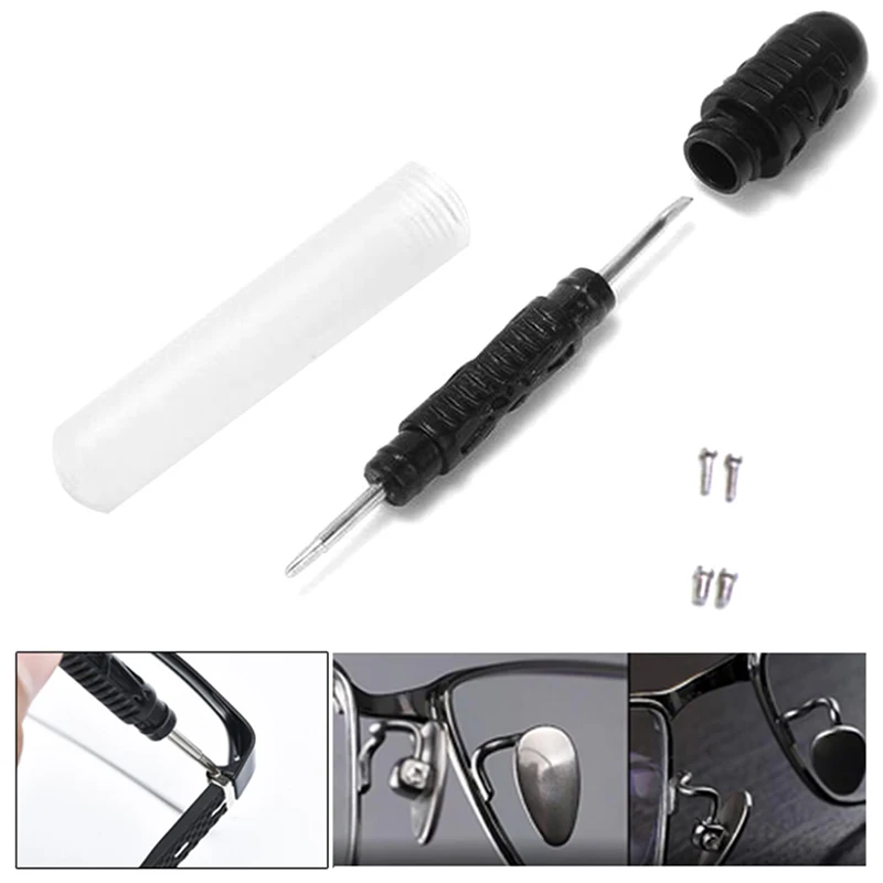 Portable Glasses Screwdriver 2 in 1 Multi-functional Double Head Repair Tools Professional Mini Sunglasses Non-slip Phone Watch
Portable Glasses Screwdriver 2 in 1 Multi-functional Double Head Repair Tools Professional Mini Sunglasses Non-slip Phone Watch
