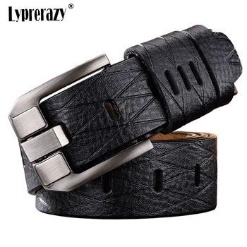 Lyprerazy Belts For Men Cow Genuine Leather New Designer Belt Male Fashion Classic Vintage Pin Buckle Cowboy Strap 
Lyprerazy Belts For Men Cow Genuine Leather New Designer Belt Male Fashion Classic Vintage Pin Buckle Cowboy Strap
