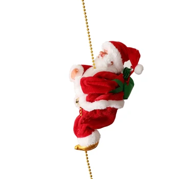 1 Piece Funny Electric Animated Climbing Santa Claus on 3ft Beads Chain Musical Moving Figure Christmas Ornament
1 Piece Funny Electric Animated Climbing Santa Claus on 3ft Beads Chain Musical Moving Figure Christmas Ornament