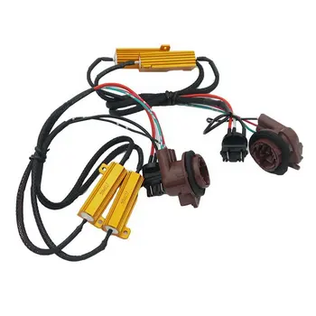 Automotive 3157 LED Resistance Decoder Synthetic Material Brake Light Failure Eliminator Signal Load Resistance Adapter
Automotive 3157 LED Resistance Decoder Synthetic Material Brake Light Failure Eliminator Signal Load Resistance Adapter