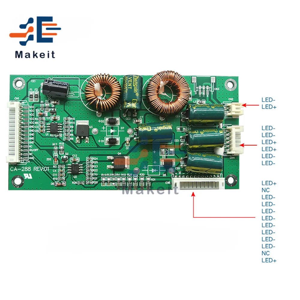 CA-288 Universal 26 to 55Inch LED LCD TV Backlight Driver Step Up Booster Board Constant Current Board High Voltage Board Module
CA-288 Universal 26 to 55Inch LED LCD TV Backlight Driver Step Up Booster Board Constant Current Board High Voltage Board Module