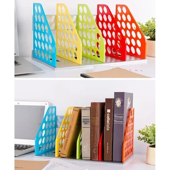 DIY Detachable Colored 4 Divider Section Magazine File Holder Frame Tray Shelf File Folders Storage Rack Desktop Book Shelf C26
DIY Detachable Colored 4 Divider Section Magazine File Holder Frame Tray Shelf File Folders Storage Rack Desktop Book Shelf C26