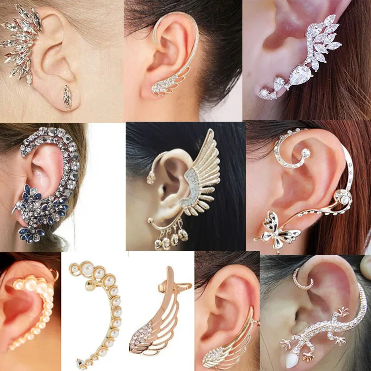 Crystal ear hanging Angel Wing Butterfly Eagle Bird bending moon pearl ear clip ear
Crystal ear hanging Angel Wing Butterfly Eagle Bird bending moon pearl ear clip ear