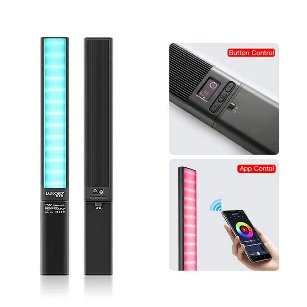 RGB Handheld Led Video Light Live Studio Ice Light APP Control Photography Light Wand,36000 Colors, 12 Light Effect, 2500-6500K
RGB Handheld Led Video Light Live Studio Ice Light APP Control Photography Light Wand,36000 Colors, 12 Light Effect, 2500-6500K