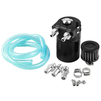 Oil Breather Catch Can Tank Baffled Reservoir Tank Oil Tank With Filter Universal Fittings Turbo Reservoir Filter Kits
Oil Breather Catch Can Tank Baffled Reservoir Tank Oil Tank With Filter Universal Fittings Turbo Reservoir Filter Kits