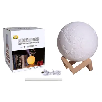 880ml Moon Lamp light Humidifier Ultrasonic Diffuser Essential Oil USB 7 Color LED night light Cool mist Air Purifier
880ml Moon Lamp light Humidifier Ultrasonic Diffuser Essential Oil USB 7 Color LED night light Cool mist Air Purifier