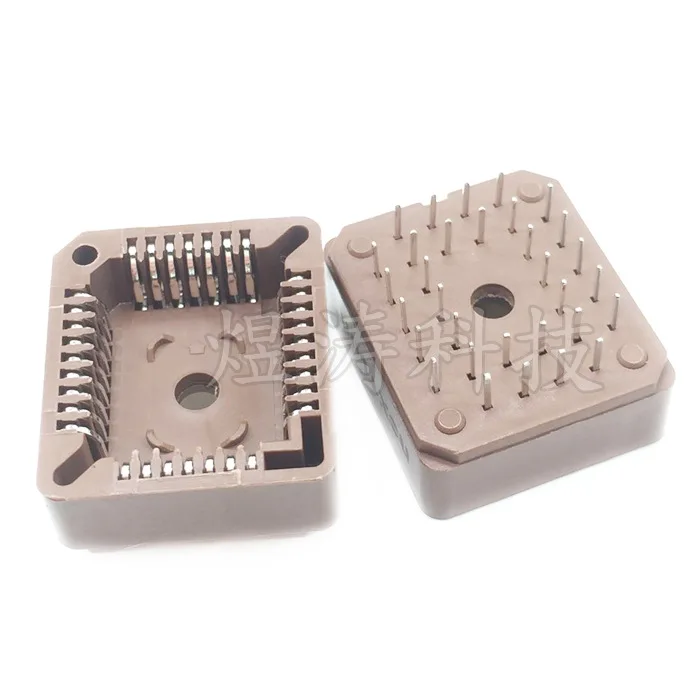 PLCC32 CPU Pedestal Brand New Transition Socket Chip Base PLCC Turn DIP32 Direct Plug IC Socket
PLCC32 CPU Pedestal Brand New Transition Socket Chip Base PLCC Turn DIP32 Direct Plug IC Socket