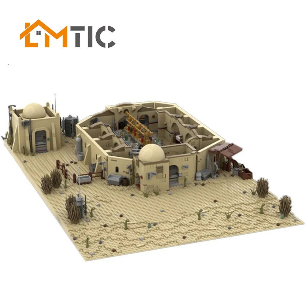 Star MOC Wars A New Hope Seriers МОС эйсли Cantina Skywalke R2D2 строительные блоки игрушка совместимая с