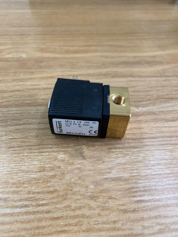 For Burkert 6013 A 3.0 FKM MS 24V DC 8W Valve For Dirui CS-T240 CST240 CST240 CS-T300 CST300 Biochemical Instrument Analyzer
For Burkert 6013 A 3.0 FKM MS 24V DC 8W Valve For Dirui CS-T240 CST240 CST240 CS-T300 CST300 Biochemical Instrument Analyzer