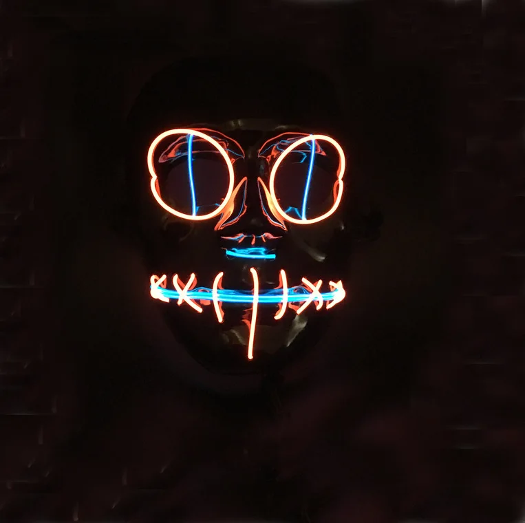 Halloween Luminous Mask Horror Grimace Mask Ball Party PVC Cold Light Flash Hip Hop Mask
Halloween Luminous Mask Horror Grimace Mask Ball Party PVC Cold Light Flash Hip Hop Mask