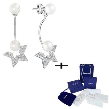 SWA Winter New Star Pearl Earrings For Couples Anniversary Commemorative Fashion Gift Elegant Ladies Jewelry Unique Retro
SWA Winter New Star Pearl Earrings For Couples Anniversary Commemorative Fashion Gift Elegant Ladies Jewelry Unique Retro