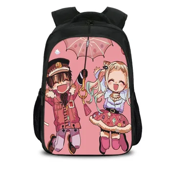 New Anime Toilet-bound Jibaku Shounen Hanako-kun Backpack Laptop School Bag Boys&Girls Mochila Fashion Schoolbag
New Anime Toilet-bound Jibaku Shounen Hanako-kun Backpack Laptop School Bag Boys&Girls Mochila Fashion Schoolbag