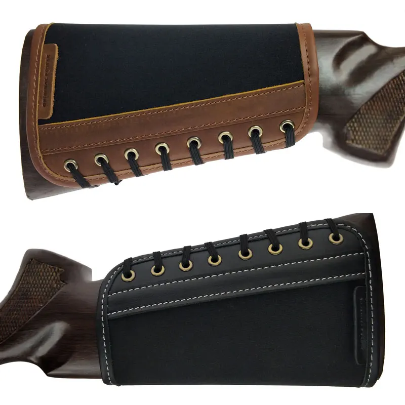 Hunting Rifle Gun Buttstock Leather Shotgun Cheek Rest Shoulder Pad 3pcs Adjustable EVA Foam Gun Accessories for Shooting
Hunting Rifle Gun Buttstock Leather Shotgun Cheek Rest Shoulder Pad 3pcs Adjustable EVA Foam Gun Accessories for Shooting