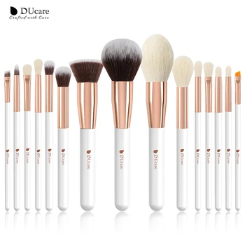 DUcare professional make up brushes 15PCS Makeup brushes set Beauty Make up brush Natural hair Foundation Powder Brushes
DUcare professional make up brushes 15PCS Makeup brushes set Beauty Make up brush Natural hair Foundation Powder Brushes
