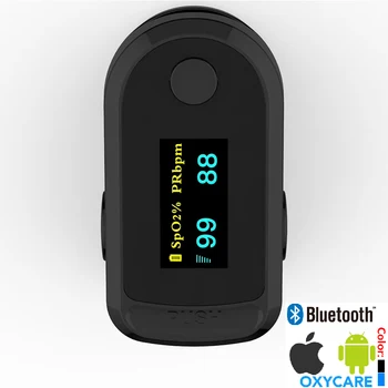 Digital finger oximeter Bluetooth LED Two-color display pulse oximeter display SPO2 PR oximeter a finger Respiratory Rate
Digital finger oximeter Bluetooth LED Two-color display pulse oximeter display SPO2 PR oximeter a finger Respiratory Rate