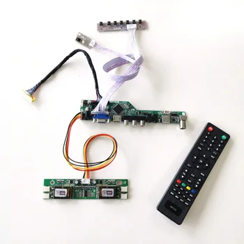 For LTM200KP01 LTM200KT01 LCD monitor TV56 drive card board HDMI VGA USB AV RF keyboard+Remote+Inverter LVDS 4CCFL 30Pin DIY kit
For LTM200KP01 LTM200KT01 LCD monitor TV56 drive card board HDMI VGA USB AV RF keyboard+Remote+Inverter LVDS 4CCFL 30Pin DIY kit