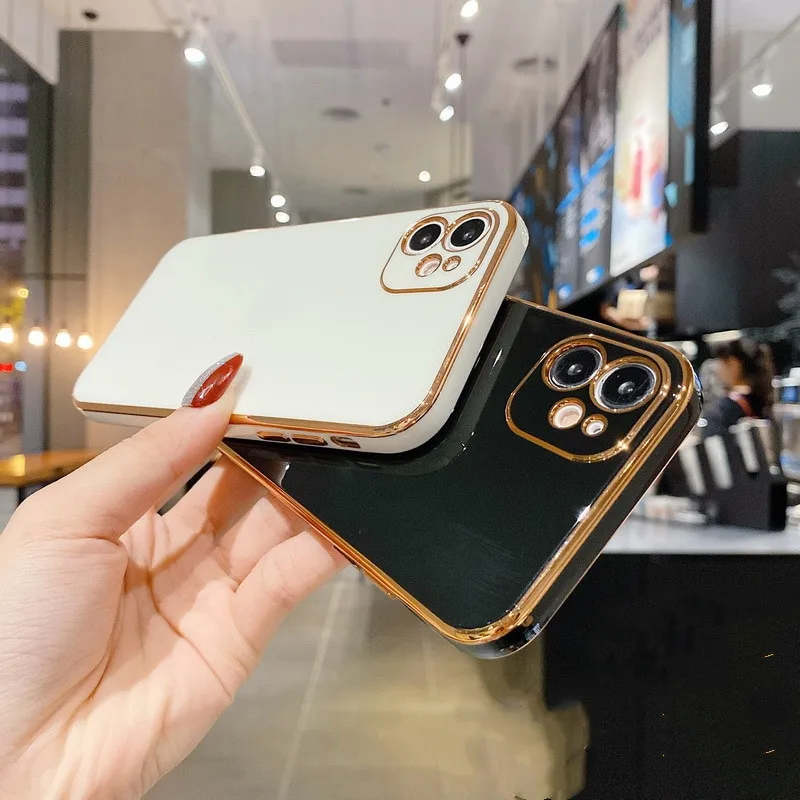 Luxury Gold Plated Electroplated Case for iPhone 11 Pro Max 8 Plus 7 XR XS X Silicone Lens Protection 12 Pro Max SE 2020 Cover
Luxury Gold Plated Electroplated Case for iPhone 11 Pro Max 8 Plus 7 XR XS X Silicone Lens Protection 12 Pro Max SE 2020 Cover