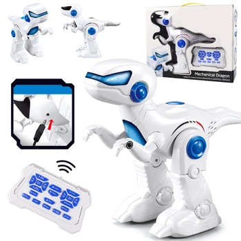 Children Mechanical Dinosaur Toy Wireless Remote Control USB Charging Programming RC Intelligent Mech Walking Dinosaur Robot Toy
Children Mechanical Dinosaur Toy Wireless Remote Control USB Charging Programming RC Intelligent Mech Walking Dinosaur Robot Toy