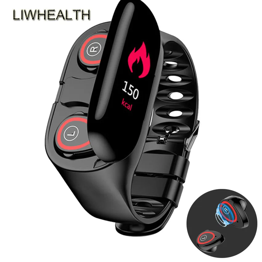 2in1 Smart Watch Men Women Fone Bluetooth Eearphone TWS HR/BP Smartwatch Fit For Apple/Huawei/Xiaomi Reloj Inteligent PK IWO 10
2in1 Smart Watch Men Women Fone Bluetooth Eearphone TWS HR/BP Smartwatch Fit For Apple/Huawei/Xiaomi Reloj Inteligent PK IWO 10