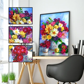Huacan Diamond Embroidery Flower 5D Special Shaped Diamond Painting Mosaic Art Home Decor 24x34cm
Huacan Diamond Embroidery Flower 5D Special Shaped Diamond Painting Mosaic Art Home Decor 24x34cm